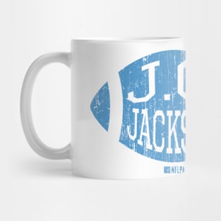 J.C. Jackson Los Angeles C Football Mug